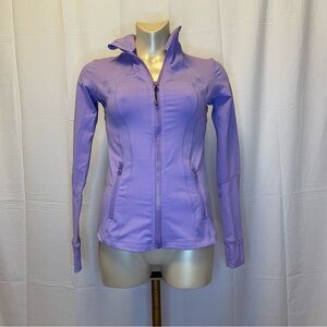 Lululemon - Track Jacket - Color, Lavender. Size 6